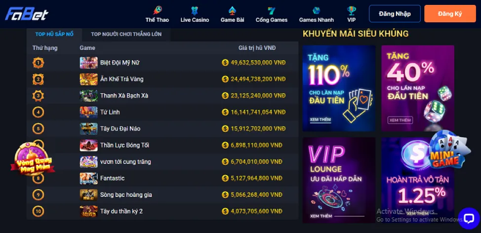 Tin tức g666 win về các trò chơi casino trực tiếp mới